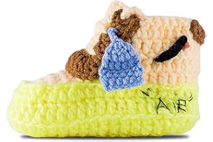 Diaper Book Club Baby Sneakers Crochet Hypebeast Shoes for Toddler Sneakerheads, Soft Booties for Boys & Girls, Designer Kids Fashion, Breathable & Comfortable Children's Kicks