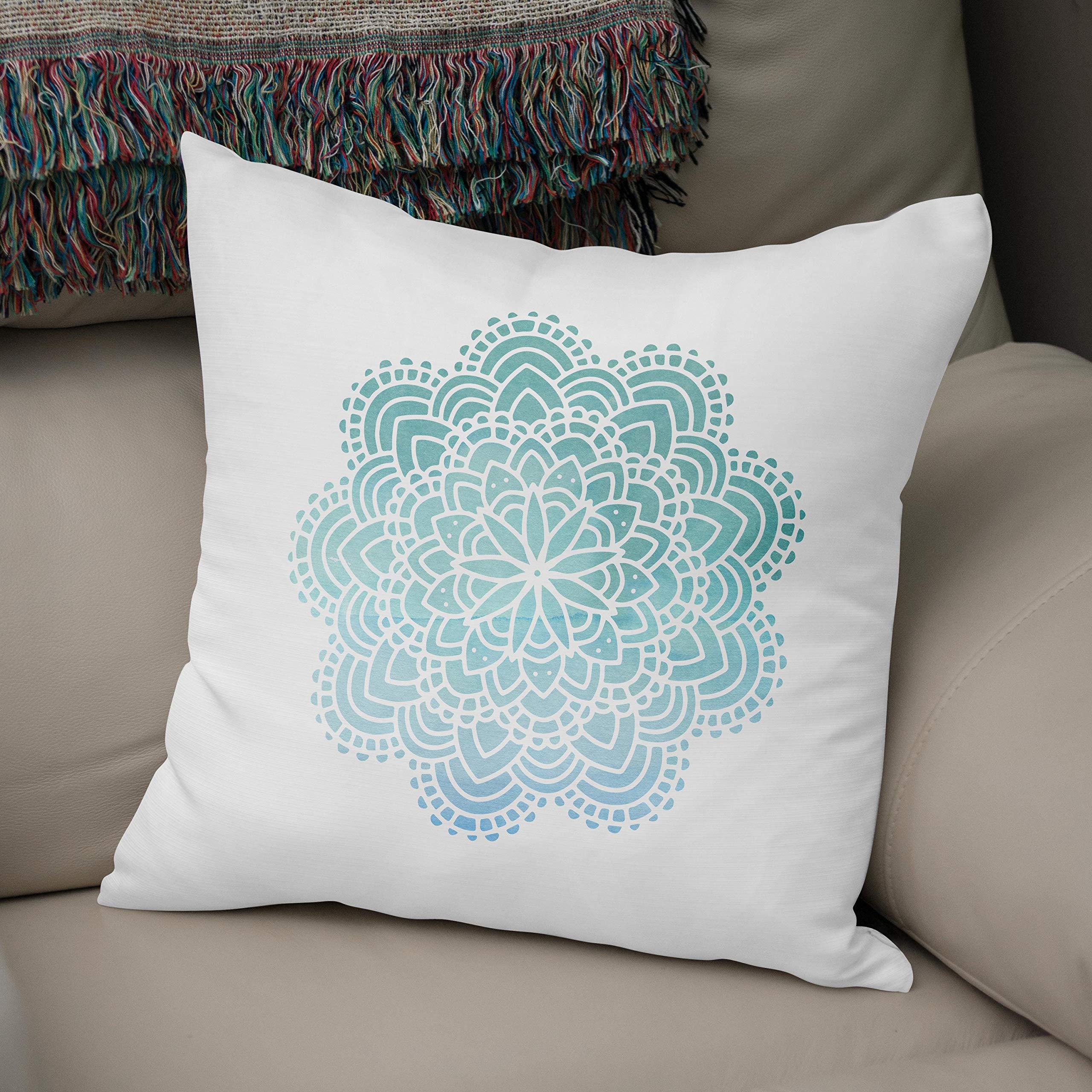 Bonamaison, Decorative Cushion Cover - 50% Cotton 50% Polyester - 43x43cm - Designed and Manufactured in Turkey