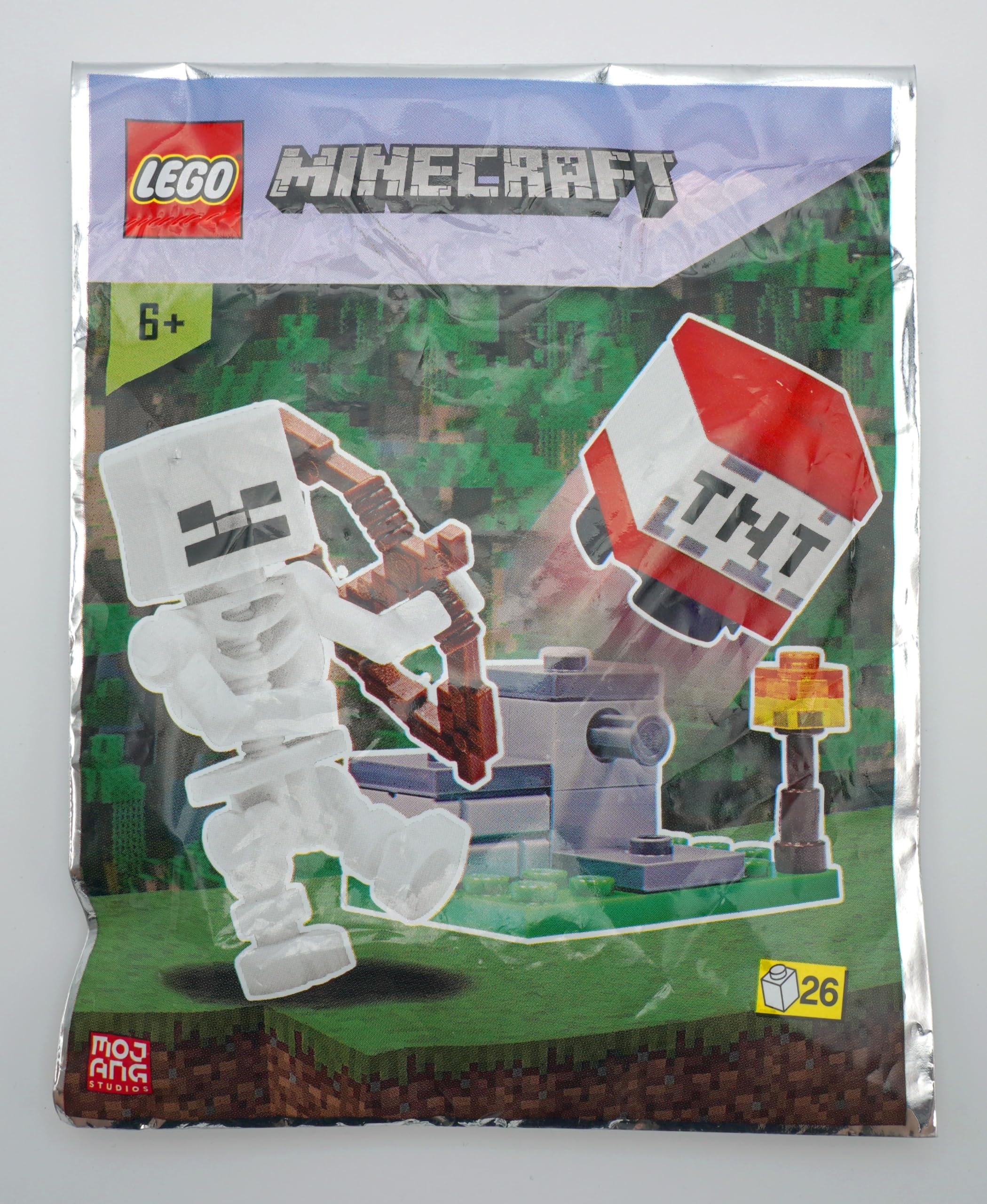 LEGO Minecraft: Skeleton with TNT Launcher and Bonus Tile