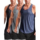 NELEUS Men's Gym Workout Running Tank Top Sleeveless Athletic Shirts