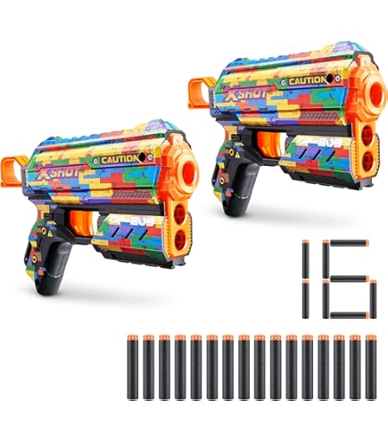 Amazon.com: XSHOT Skins Flux - Sonic Super Speed (2 Pack + 16