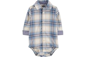 OSHKOSH B'GOSH baby-boys Buttonfront Bodysuit