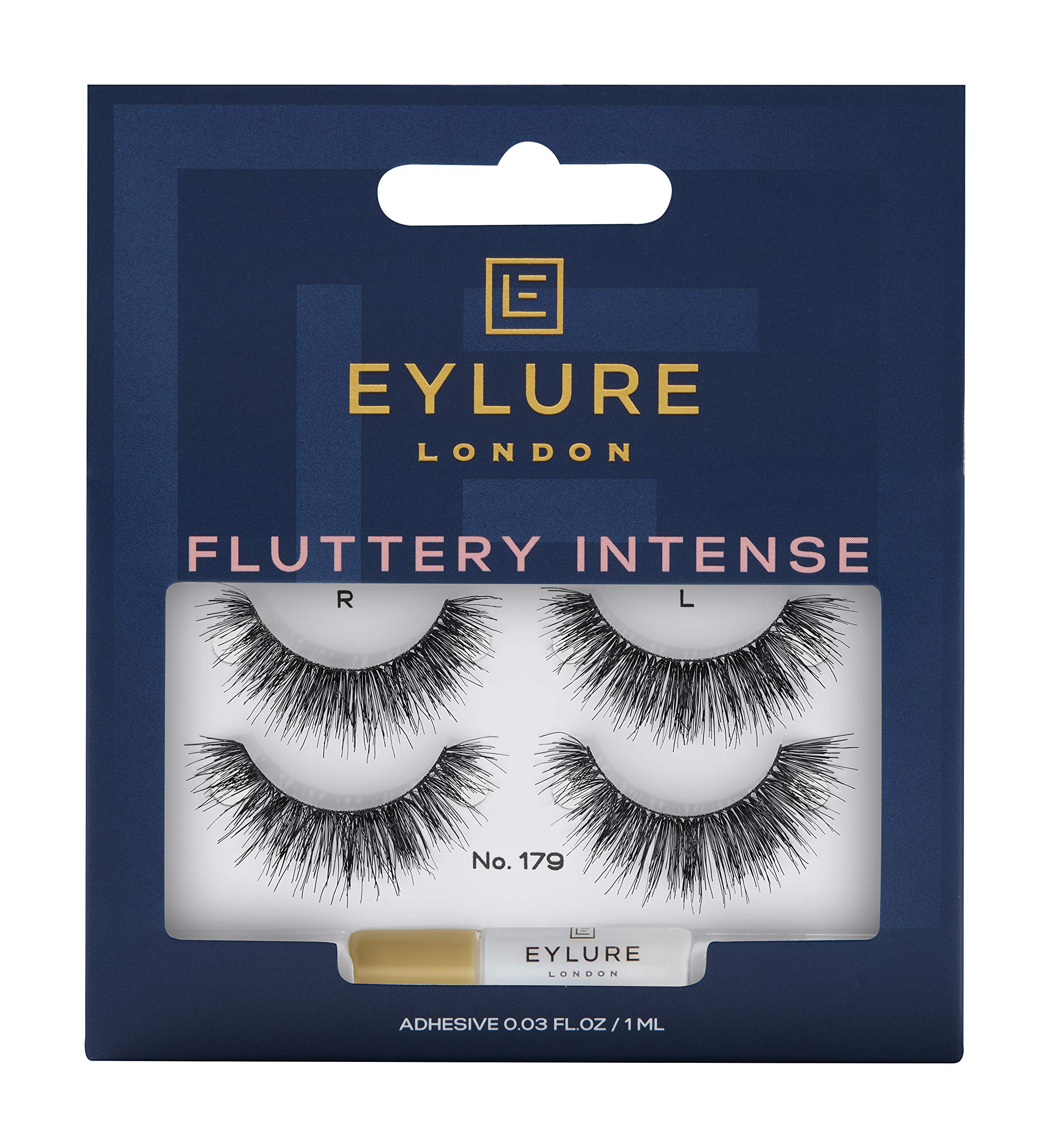 Eylure Fluttery Intense 179 Twin Pack, Black — image 1