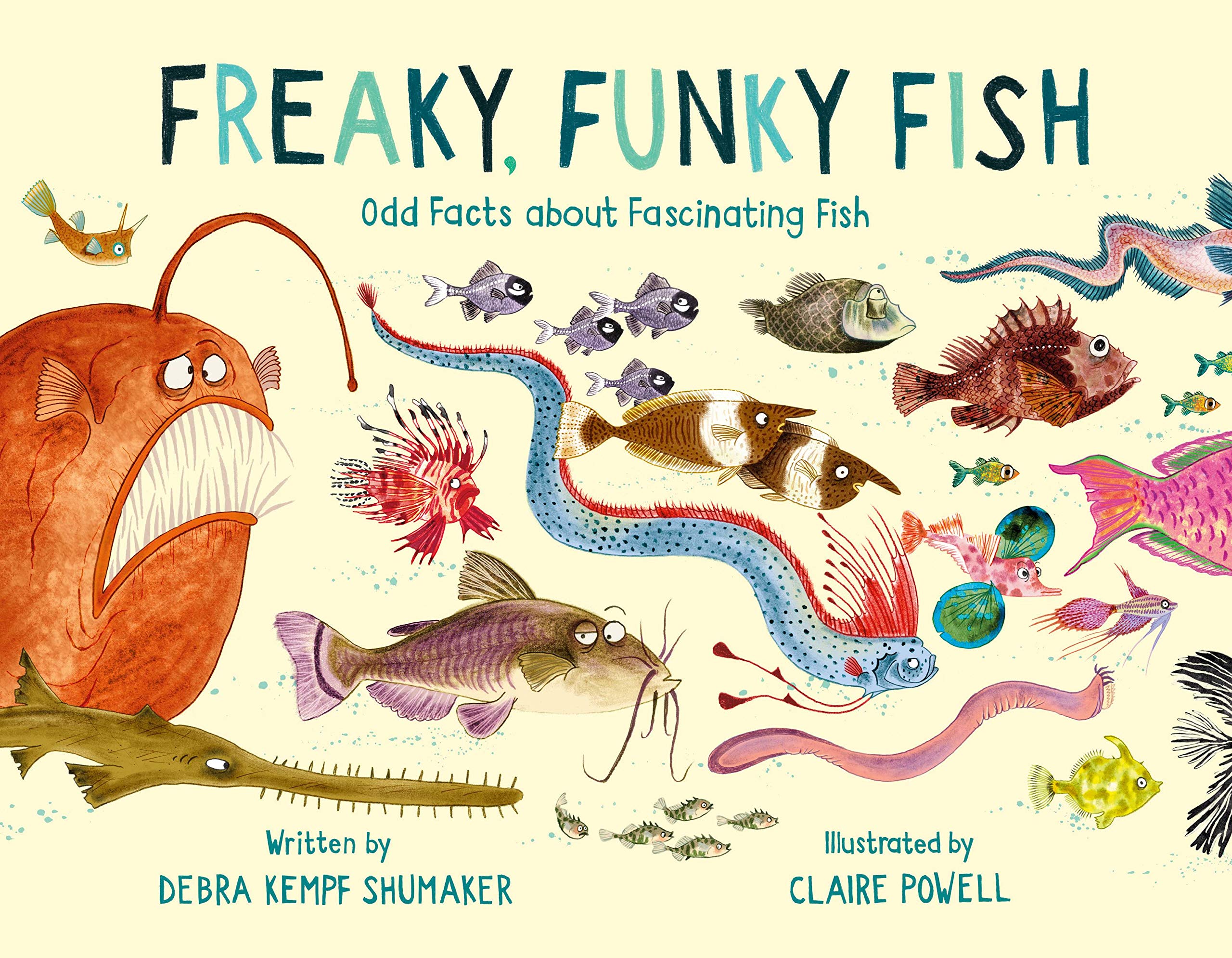 Freaky Funky Fish Odd Facts About Fascinating Fish Shumaker Debra Kempf Powell Claire Amazon Com Books