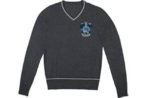 Cinereplicas Harry Potter Hogwarts V-Neck Sweater - Adults & Kids - Official Harry Potter License