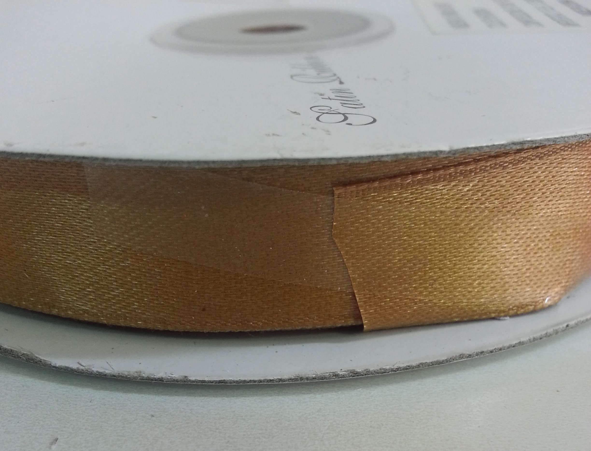 Spool 15mm x 50m Brown Double Sided X Place Card Holder Favour Bags Confetti (ckr16)