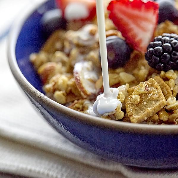 CATALINA CRUNCH PROTEIN GRANOLA – LOW SUGAR BREAKFAST CEREAL WITH 13G OF PROTEIN – GLUTEN FREE, KETO FRIENDLY – VANILLA ALMOND – 8 OZ. BAG (PACK OF 1)