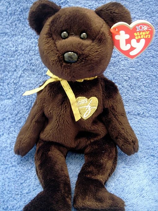 beanie baby 2002 signature bear