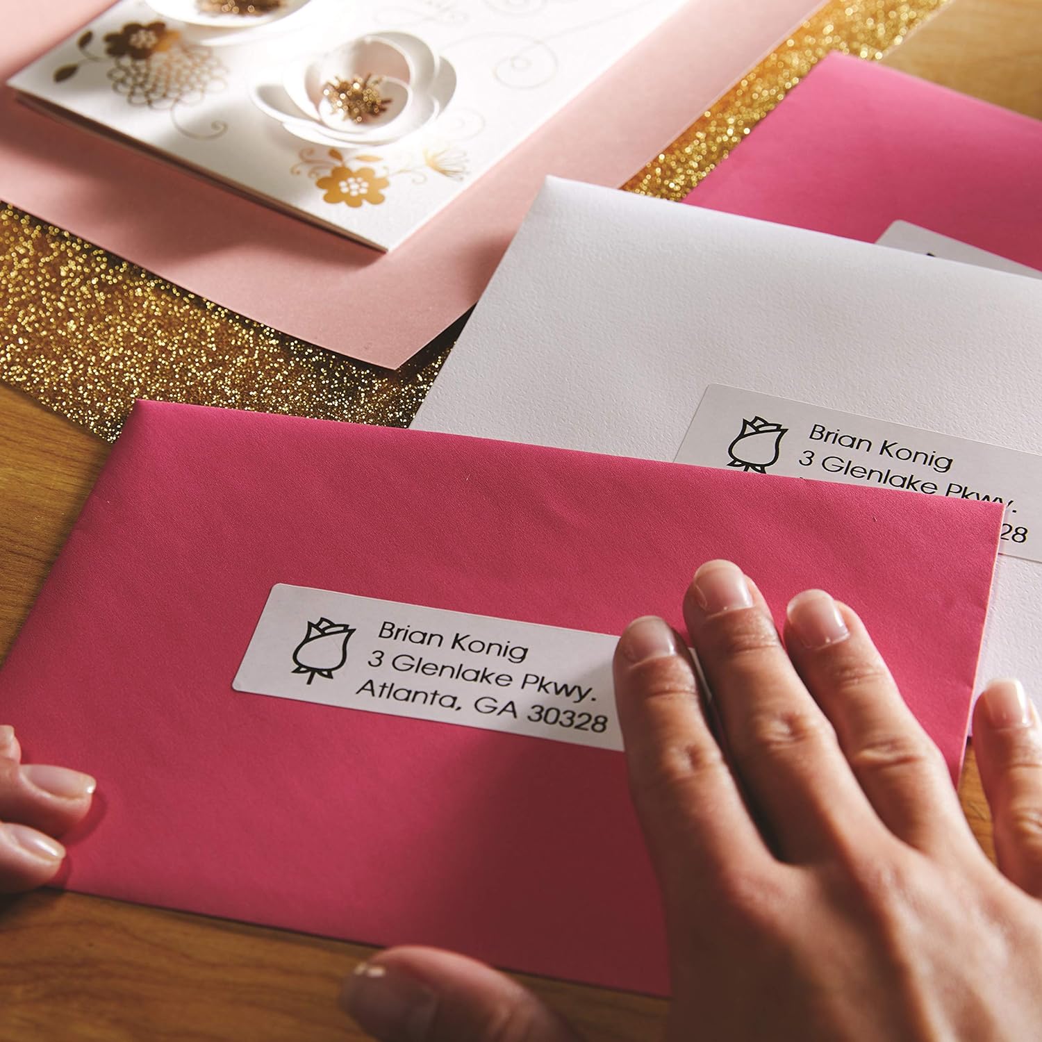 DYMO Authentic LW Mailing Address Labels | DYMO Labels for LabelWriter Label Printers (1-1/8" x 3-1/2"), 2 Rolls of 350 (700 Total) : Office Products