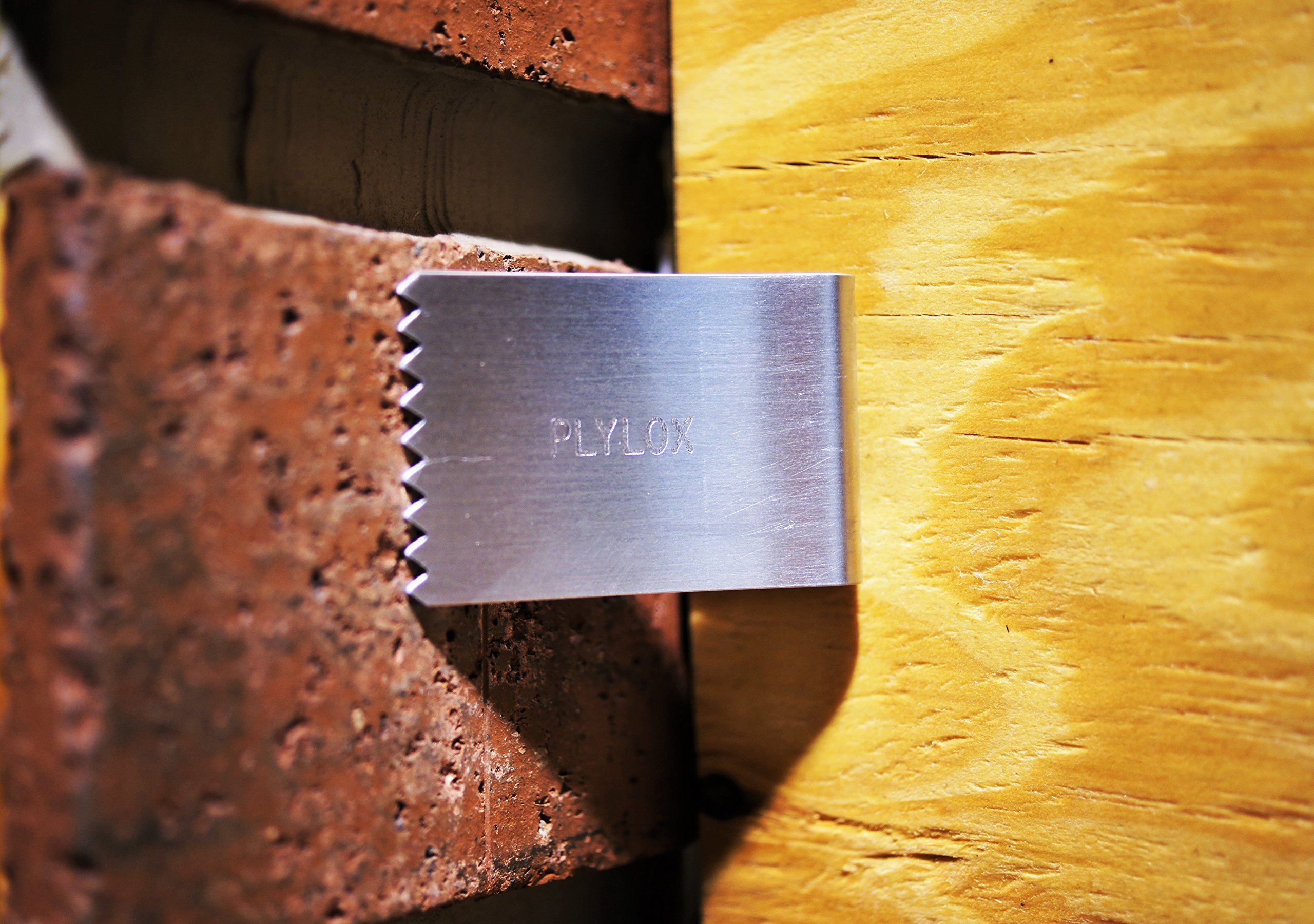 Galleon PLYLOX Hurricane Window Clips 20 Pack (Stainless Steel, 1/2")