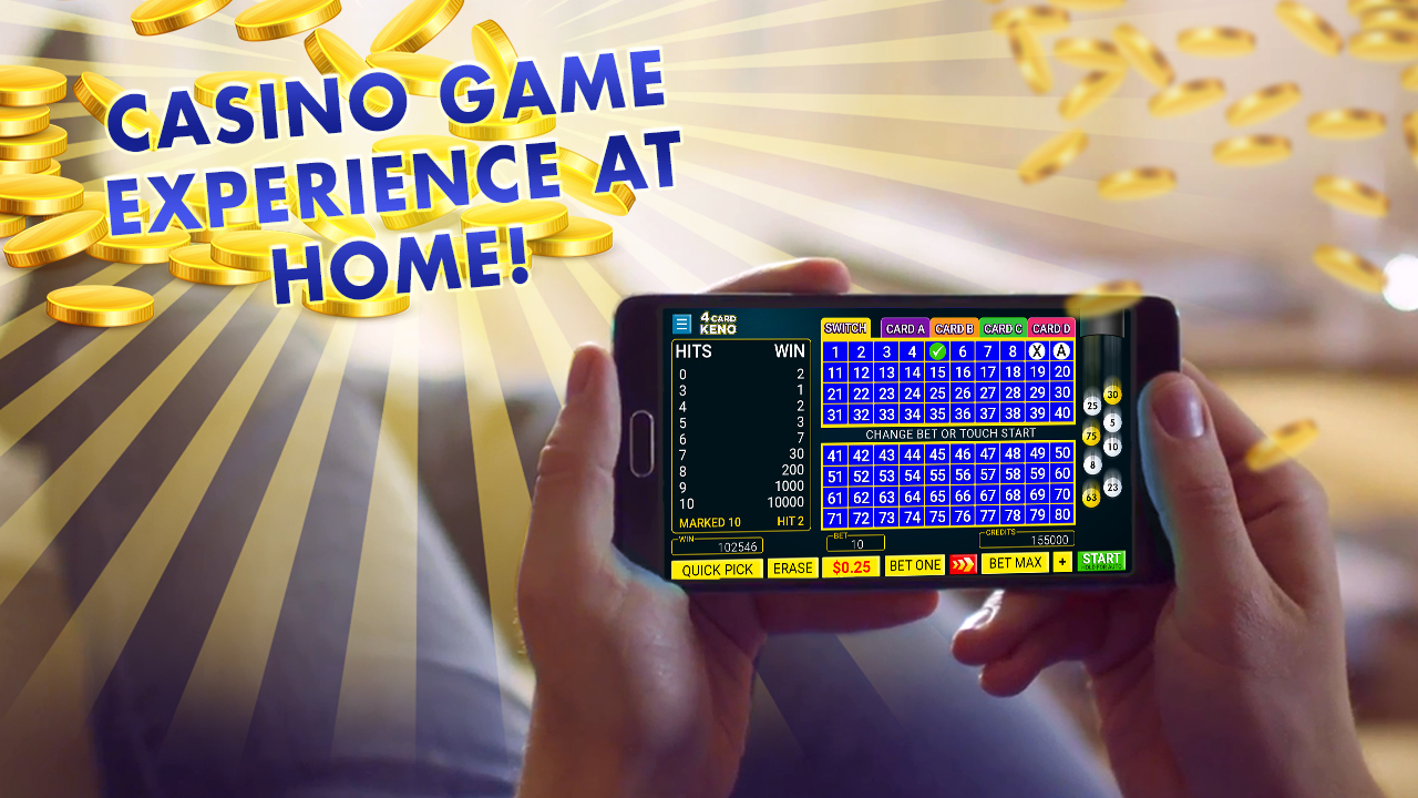 Four Card Keno App