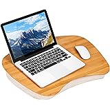 LapGear Bamboo Lap Desk - Natural Bamboo - Fits up to 17.3 Inch Laptops - Style No. 91697