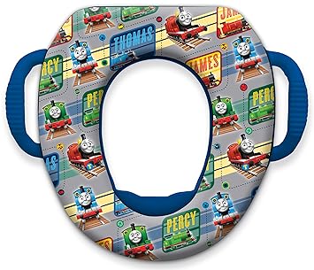 Amazon Com Thomas The Tank Soft Potty Seat Blue Discontinued By Manufacturer Toilet Training Seats Baby