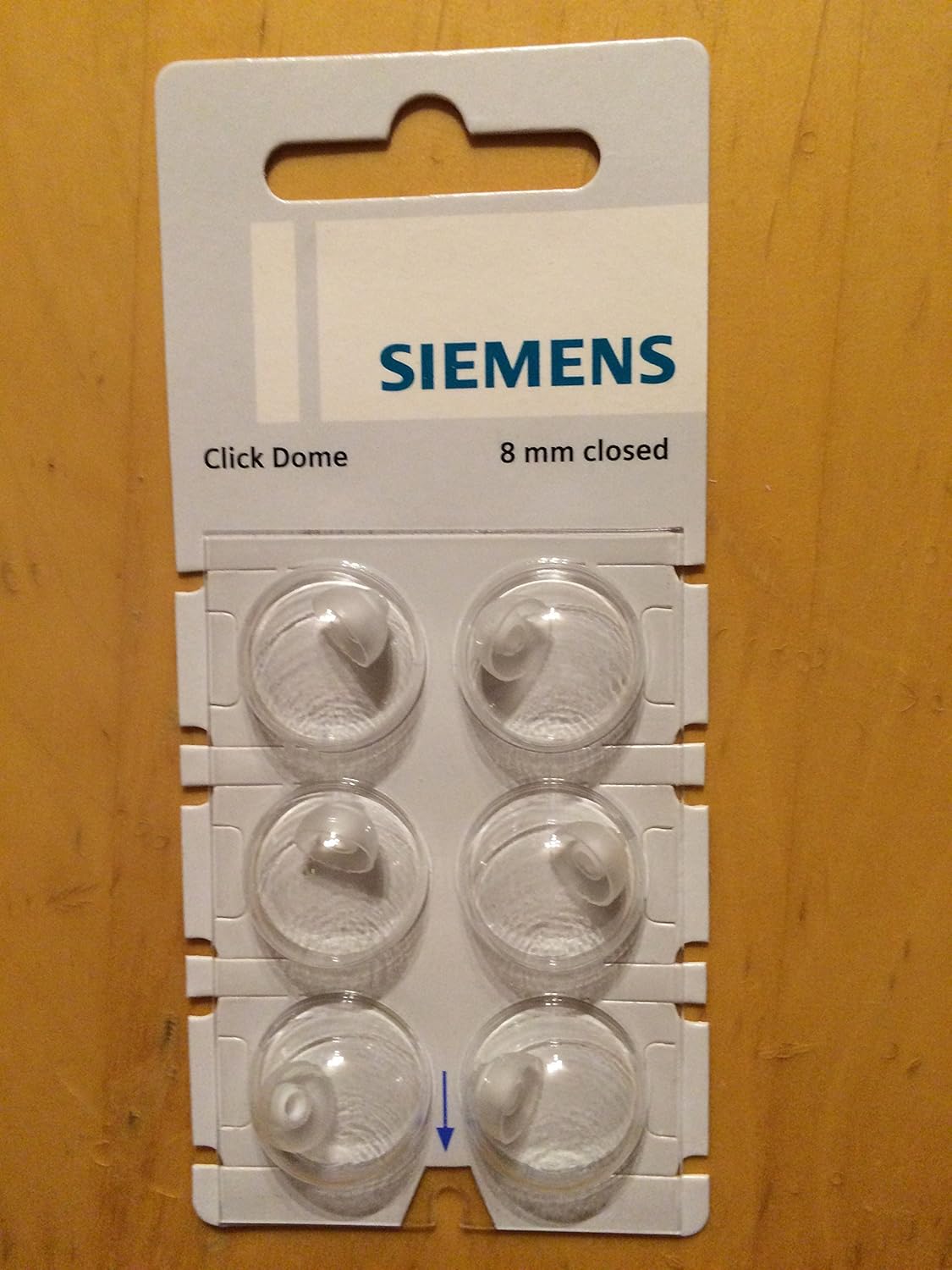 Siemens Click Dome Hearing Aid Caps 8 mm Closed Pack of 6 Amazon.co.uk