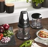 Ninja Express Chop Mini Chopper NJ1002UK, Chops & Purees, Black view 2