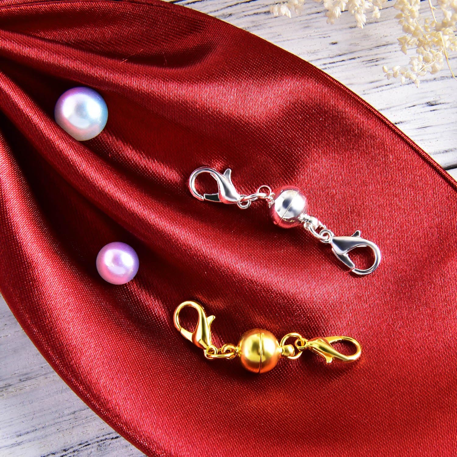 12 Pieces Lobster Clasps for Necklace Bracelet Jewelry Making