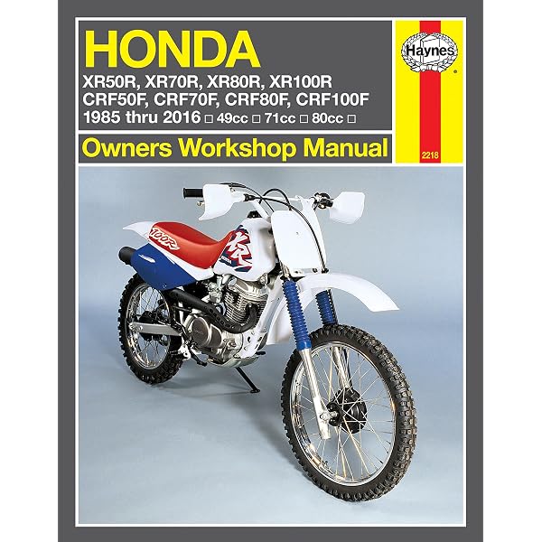 Honda XR250L XR250R & XR400R 1986 thru 2004: 249cc 397cc Haynes