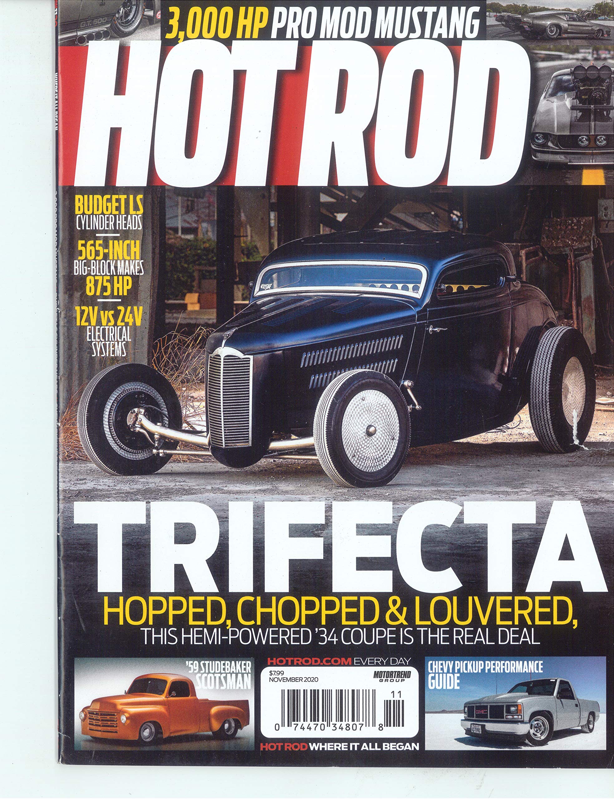 Hot Rod Magazine November Trifecta Hot Rod Magazine Amazon Com Books
