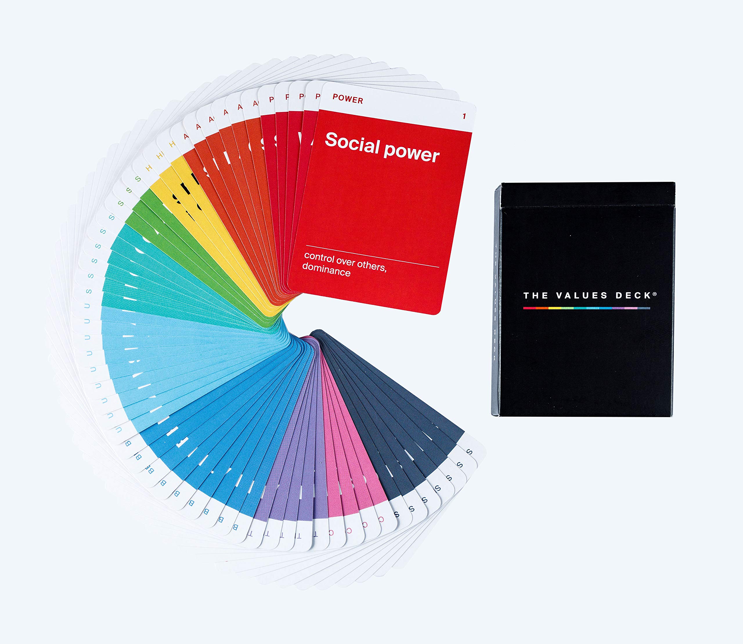 Discover Your Values: The Values Deck - Card Game - Self-Discovery - Age 18+