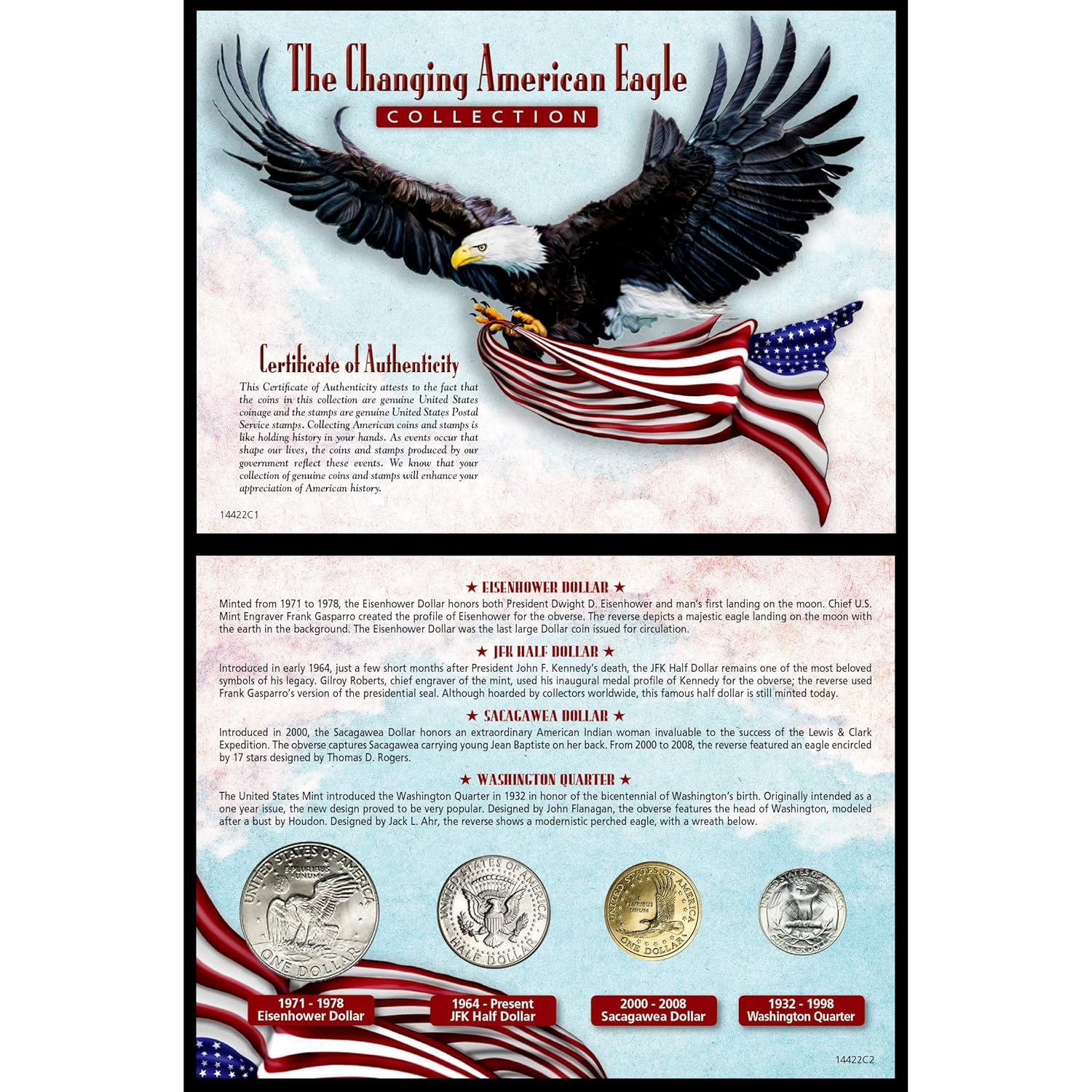 Amazoncom Changing American Eagle Coin Collection Toys