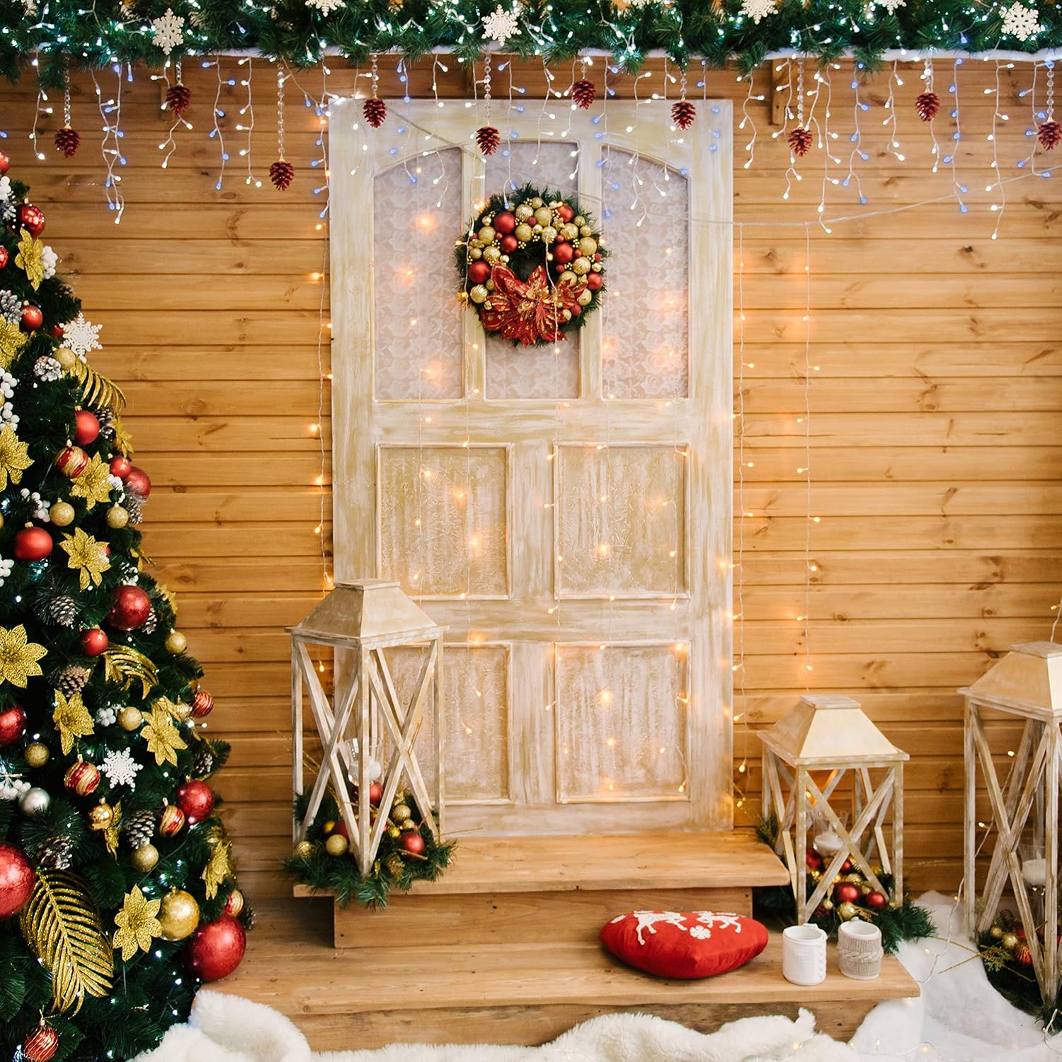 Christmas Workshop 77550 720 Icicle LED Outdoor Christmas Lights / 17.1 Metres / Blue & White Colour / Indoor & Outdoor Fairy Lights / Weddings & - Image 3