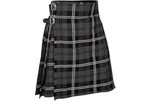 Allsafe Traders Men's 5 Yard Scottish Tartan Kilt, Highland Wedding Kilt