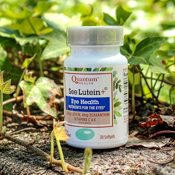 QUANTUM HEALTH SEE LUTEIN+, LUTEIN & ZEAXANTHIN EYE SUPPLEMENT, WITH EYE VITAMINS C AND E, HELPS MAINTAIN OVERALL EYE HEALTH – 30 SOFTGELS, 30-DAY SUPPLY