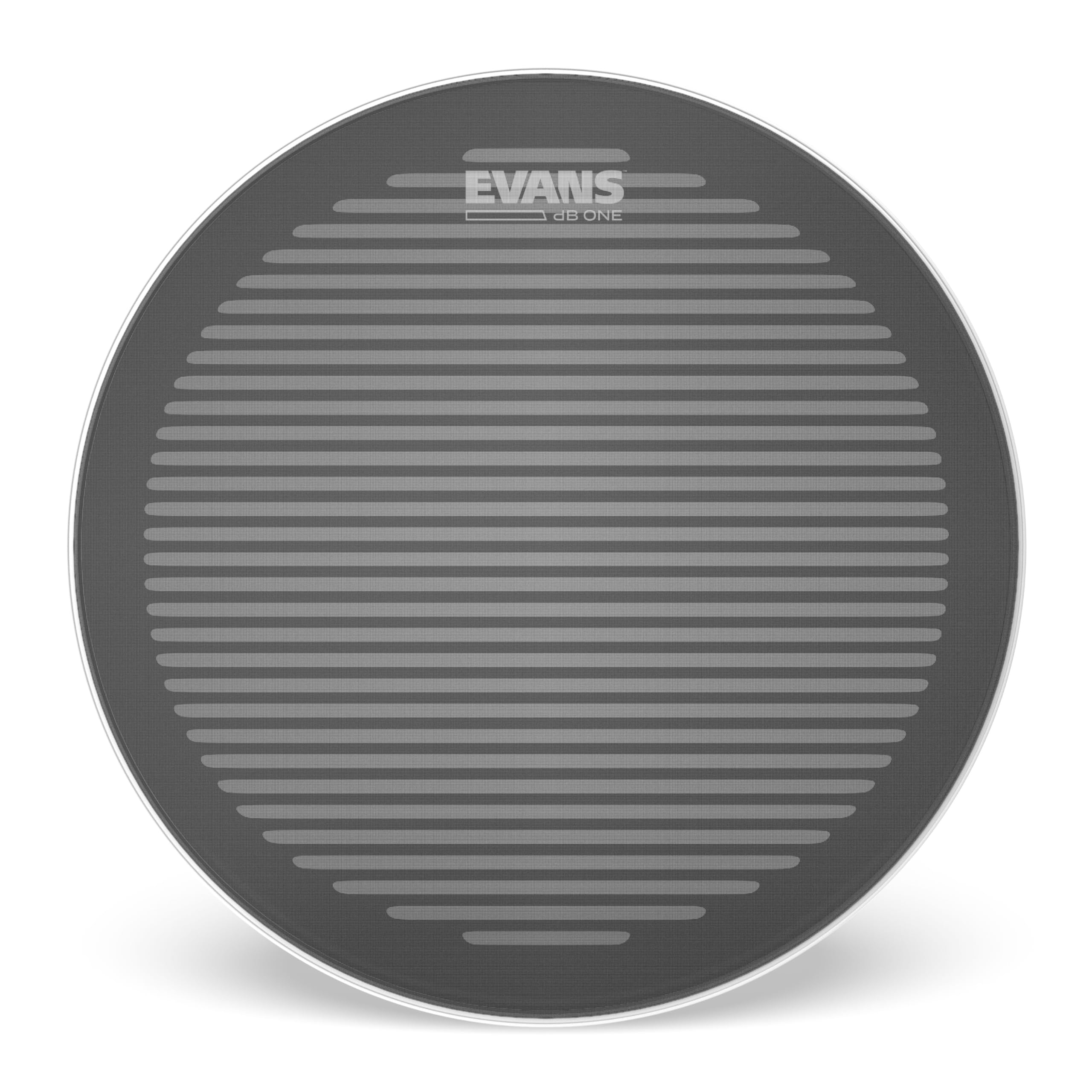 Evans Drum Heads - dB One Snare Batter Drum Head - Reduces Volume - Balanced, True-to-Kit Tones - 14 inch