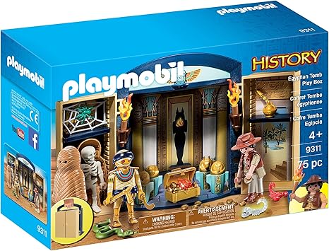 Playmobil Egyptian Tomb Play Box, Multicolor: Amazon.es: Juguetes y juegos