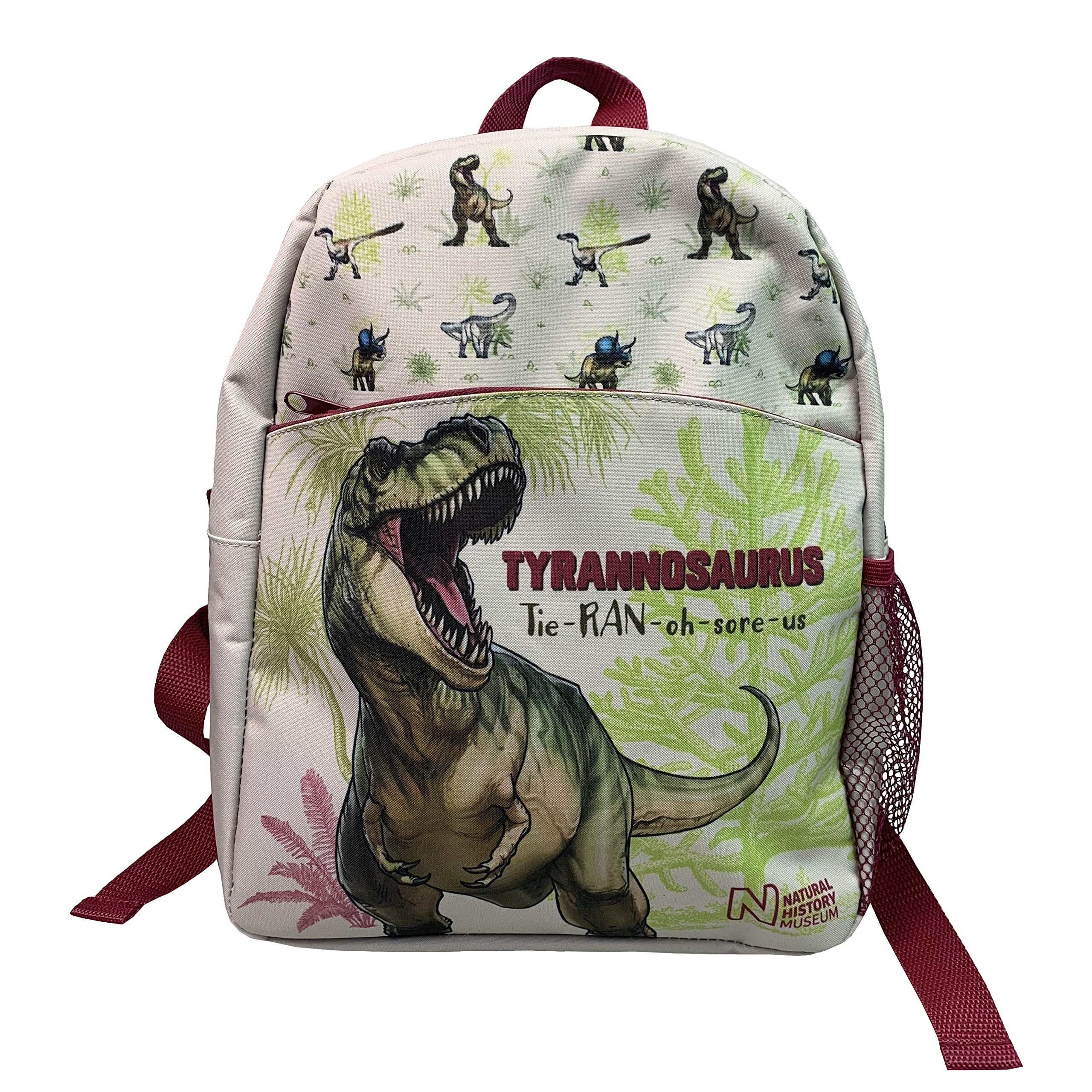 Blueprint Collections Natural History Museum Backpack | Dinosaur Backpack | 31 x 24cm | Dinosaur Gifts & Bags | Rucksack Travel Bag | Kids Back to School Bag