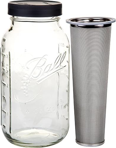 Ball Mason Jars 64 oz Cold Brew Mason 