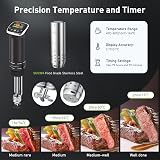 KitchenBoss Sous Vide Machine 1100W WiFi Immersion Cooker IPX7 Waterproof view 7
