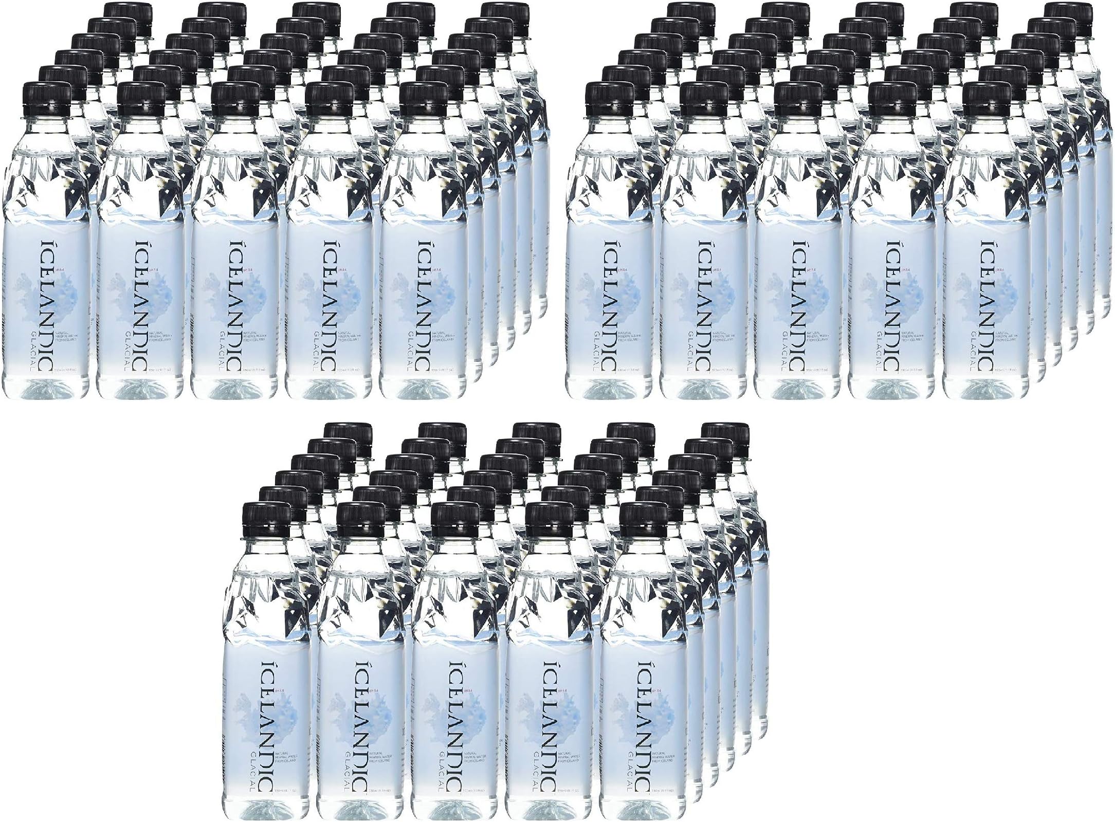 Icelandic Glacial Water 330 ml (Pack of 30) (3 Pack of 30 Bottles)