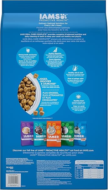 iams oral care dry cat food