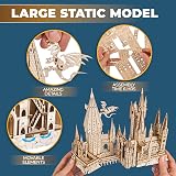 UGEARS Hogwarts Castle 3D Puzzle Harry Potter Wood Model Kit 340 pcs view 8