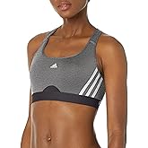adidas Powerimpact Train Medium-Support 3-Stripes Women's Sports Bra