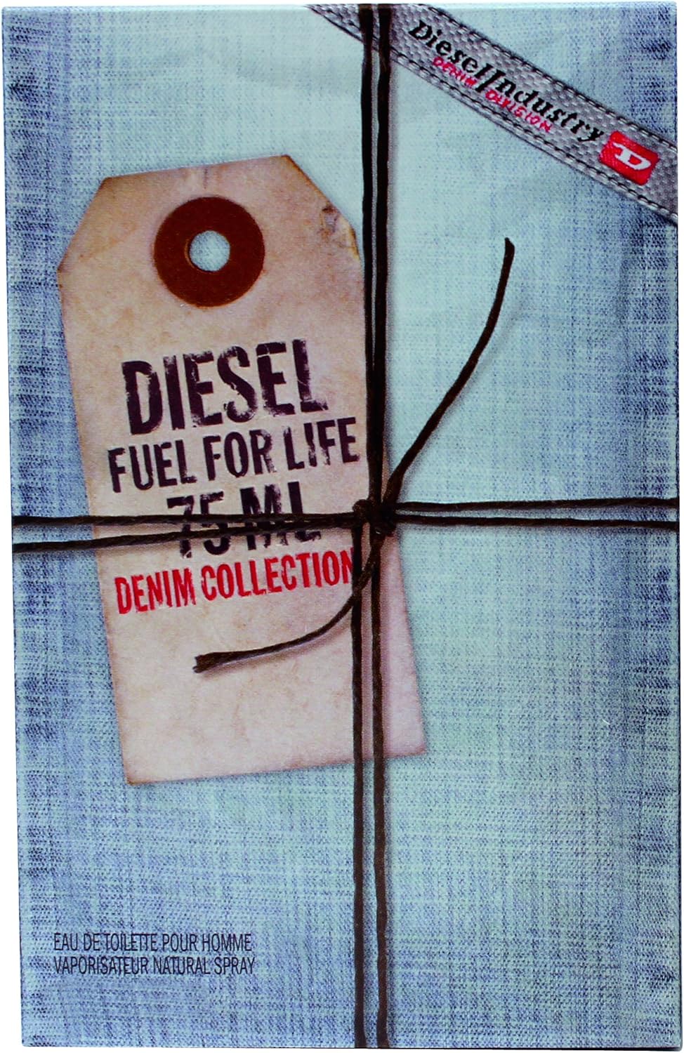 Diesel Fuel For Life Denim Collection Men Eau De Toilette 75 Ml