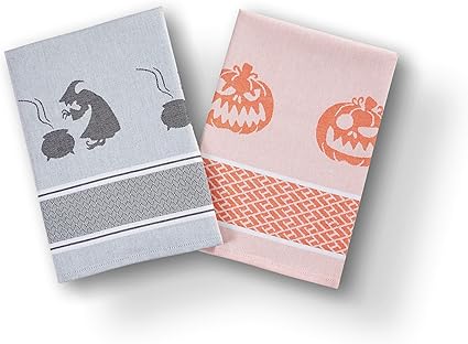 saewelo 2er Set Geschirrtücher | 100% Baumwolle, 50x70 cm | als