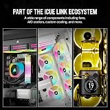 Corsair iCUE LINK H115i RGB 280mm AIO CPU Cooler with QX140 RGB Fans view 9