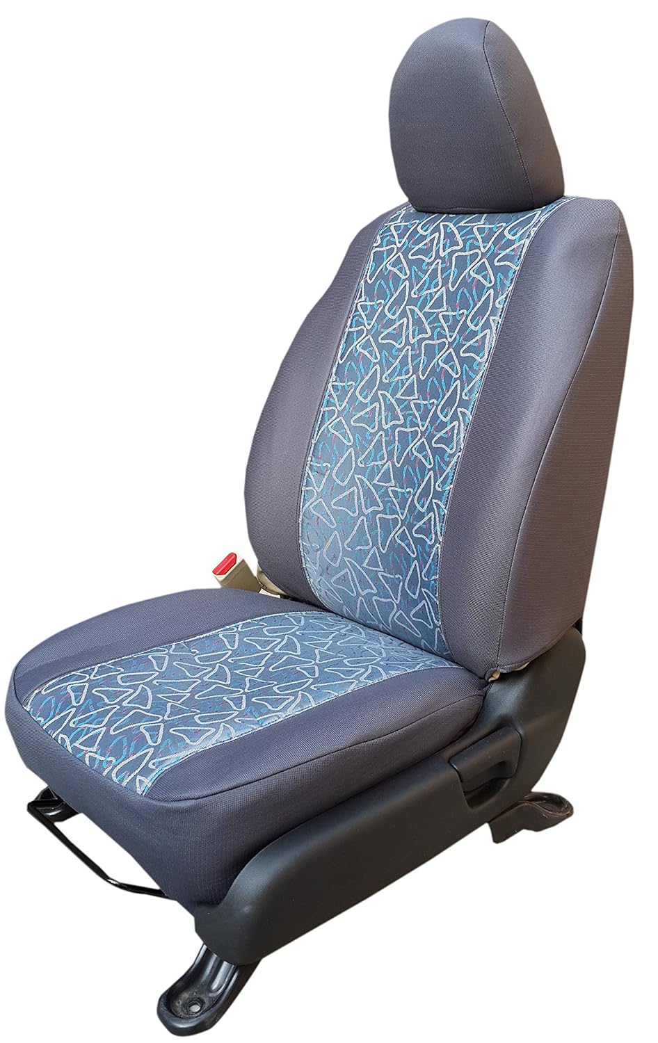 Autofact AF22 Jacquard Fabric Car Seat Covers Hyundai Santro Xing (Grey