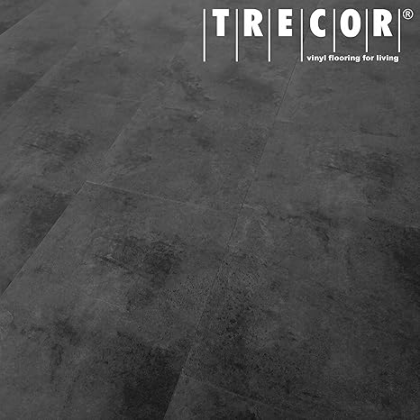 TRECOR Vinylboden, LVT Klick Vinyl-Designboden Massivdiele 5 mm stark mit 0,5 mm Nutzschicht - Sie kaufen 1 m² - WASSERFEST -