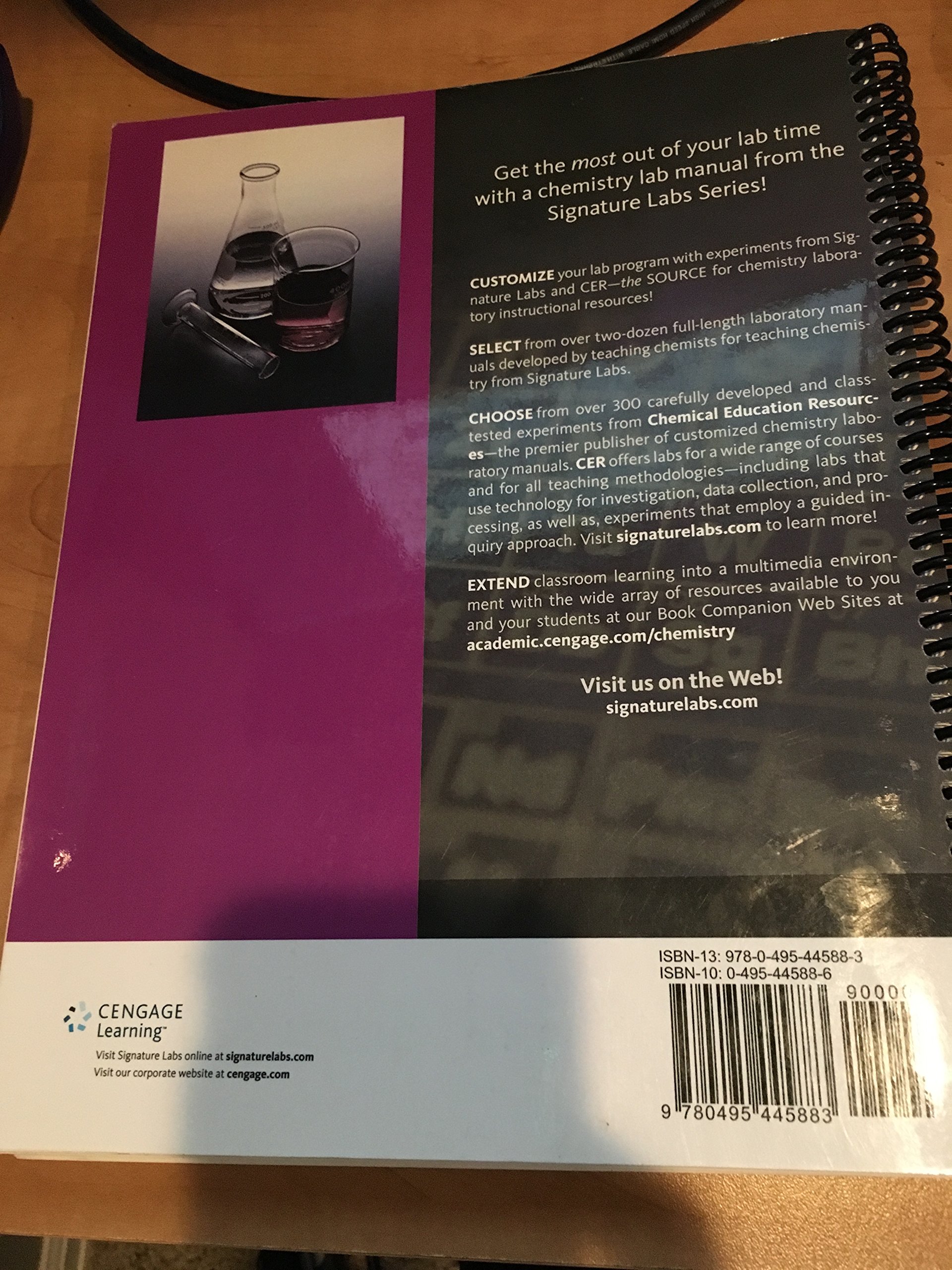 CHEMISTRY 200 LAB MANUAL (REVISED FALL 2012): LEFEVRE: 9781285031378:  Amazon.com: Books