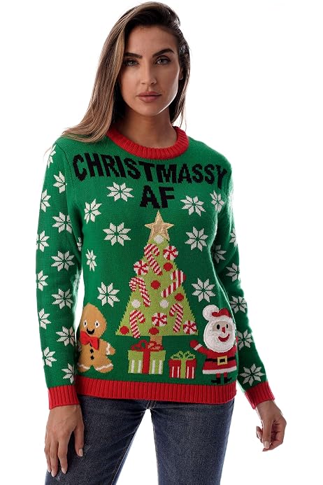 Light Up Ugly Christmas Sweater 