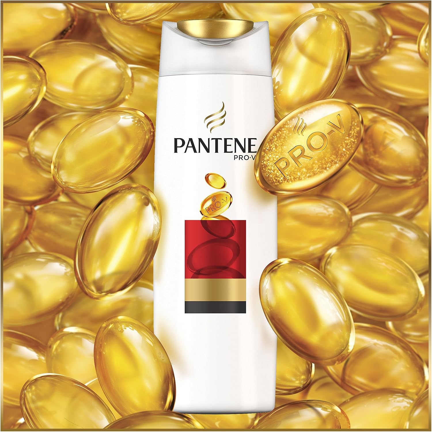 Pantene Pro-V & Care Shampoo for Damaged Hair, 300 ml (Pack of 6) - Image 3