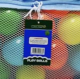 Tech Traders 100 Multi Coloured Soft Play Balls for Ball Pit with Storage Bag view 5