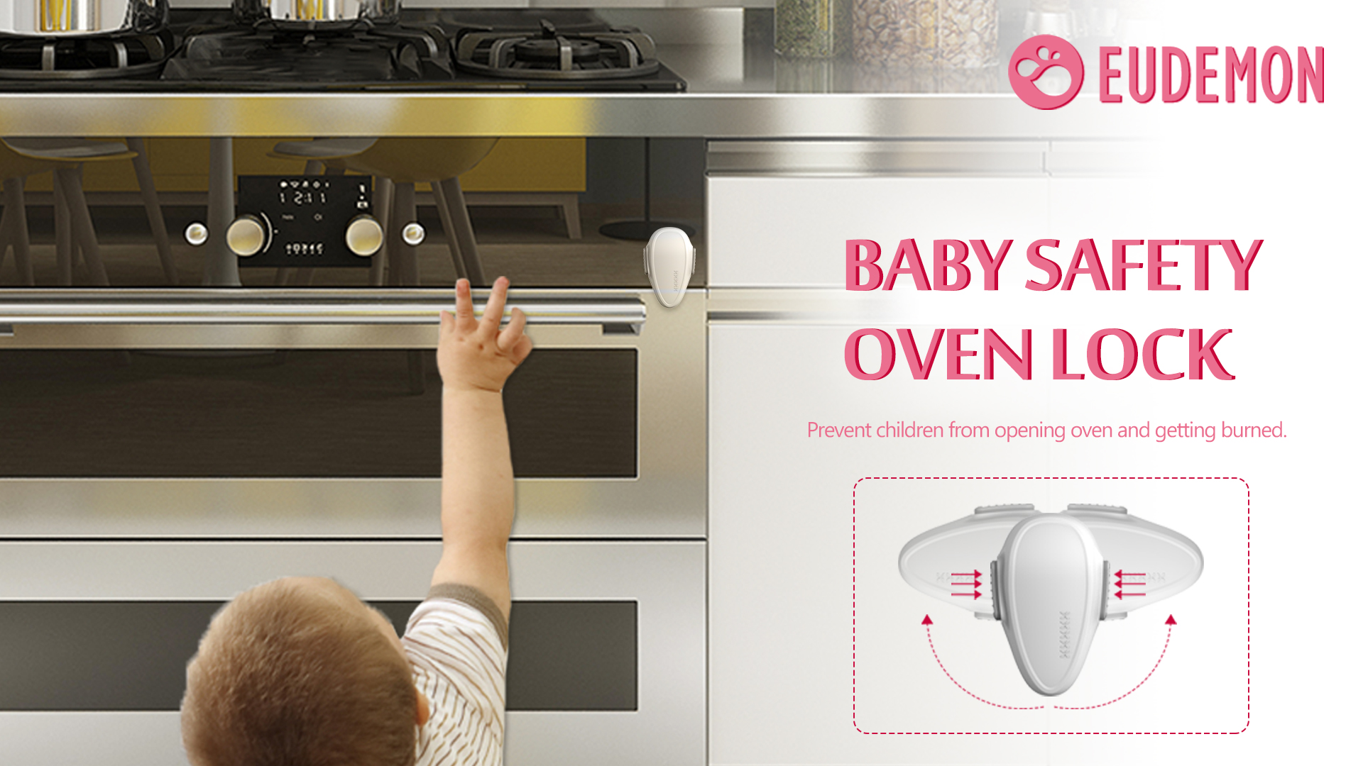 6 EUDEMON+Childproof+Install+Durable+Heat+Resistant
