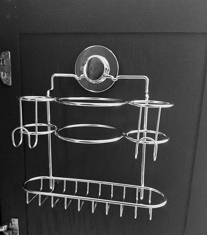 Haartrockner-Halterung zur Wandmontage, Lockenstab, flachEisen