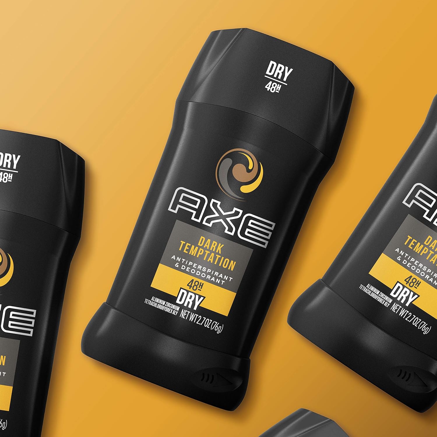 AXE Antiperspirant Deodorant Stick, Dark Temptation, 2.7 oz, 4 count : Beauty