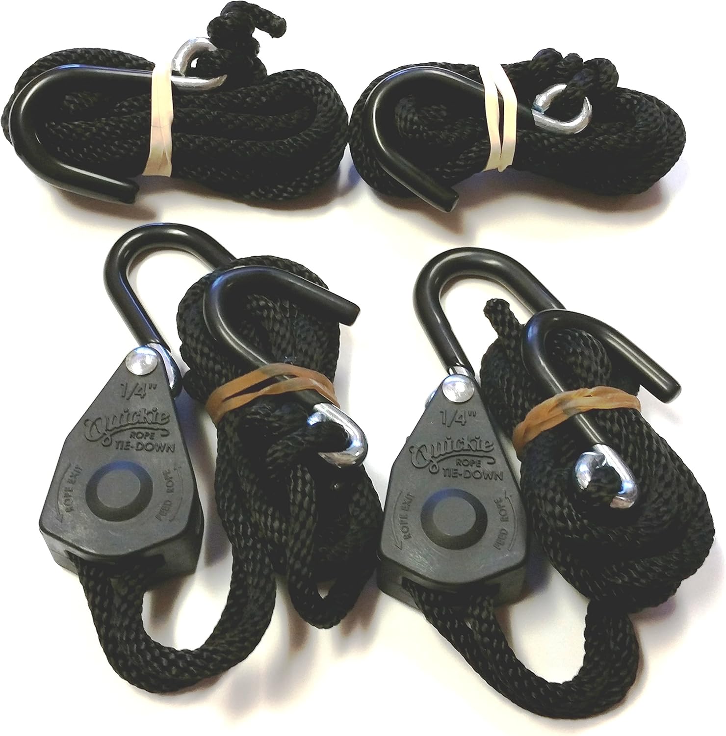 Quickie Kit of 2 1/4" Original Rope TieDowns and 2 pcs of