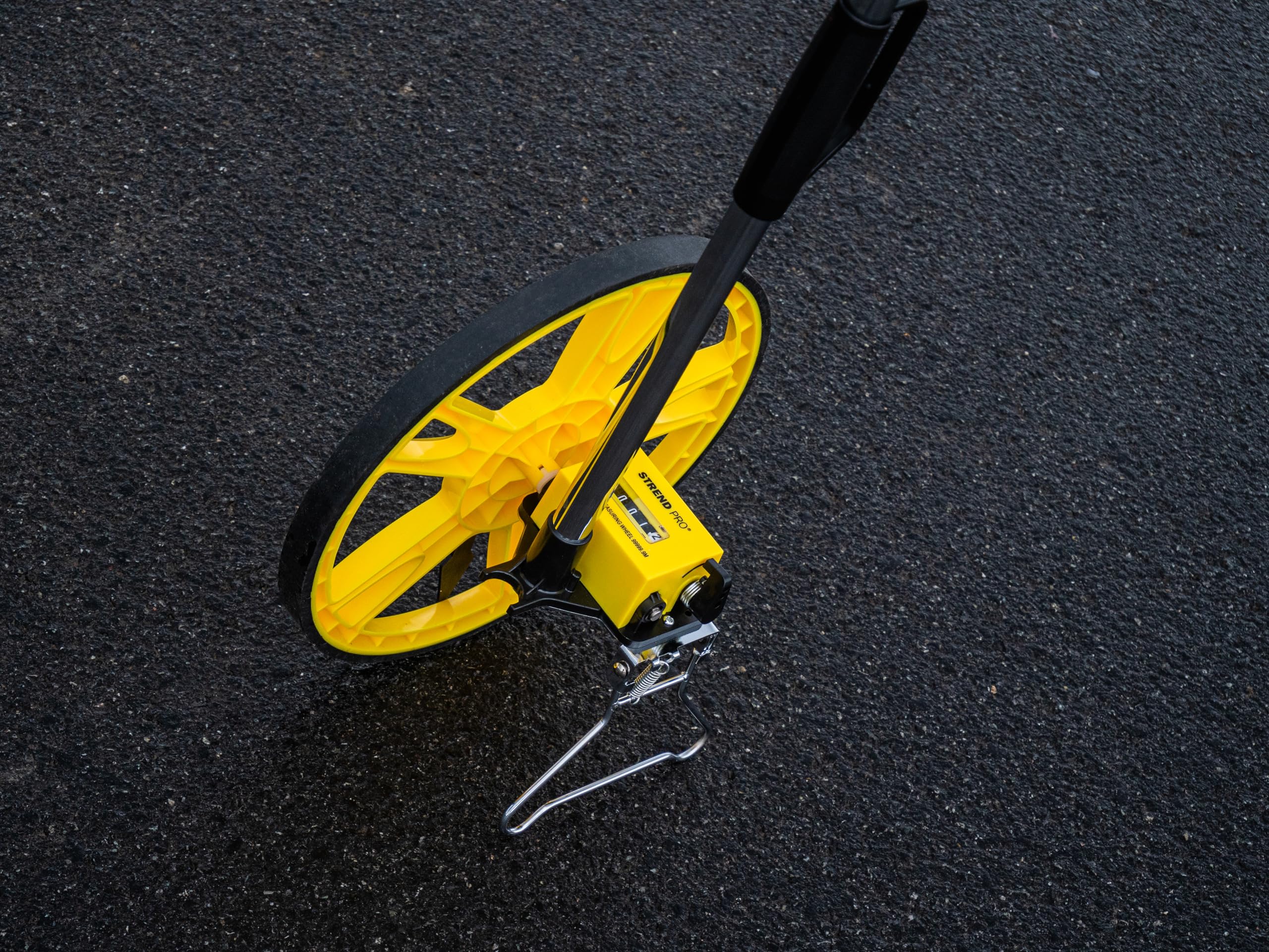 STREND PRO Entfernungstrecken Messrad 0-9999 meter | Messrad Meterzähler zur genauen Messung von Linien, Flächen, Messgerät Entfernung, Messwerkzeug… 6